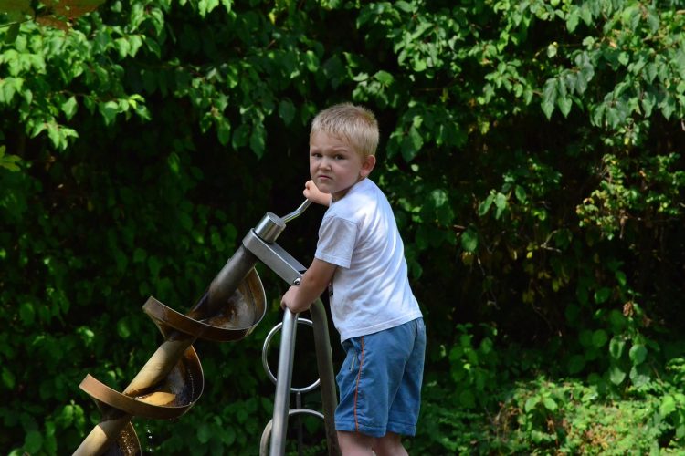 Child, boy, water feature — Student-Friendly Opportunities: Fox's Part-Time Work